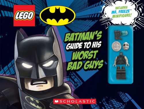 LEGO Batman: Batman's Guide to His Worst Bad Guys-9781338641622