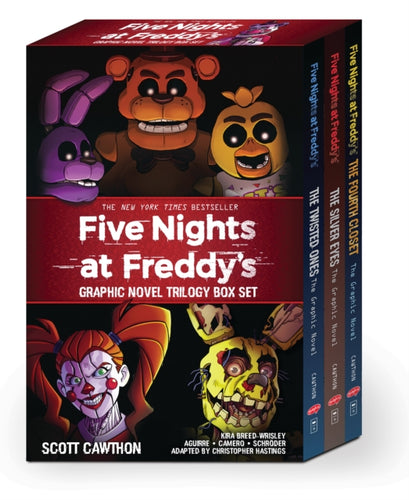 Five Nights at Freddy's Graphic Novel Trilogy Box Set-9781339012513