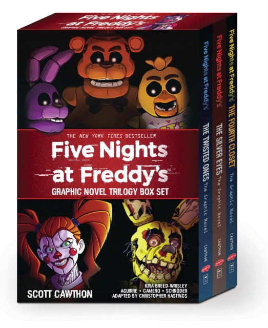 Five Nights at Freddy's Graphic Novel Trilogy Box Set-9781339012513