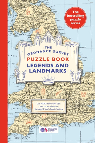 The Ordnance Survey Puzzle Book Legends and Landmarks : Pit your wits against Britain's greatest map makers from your own home!-9781399611077