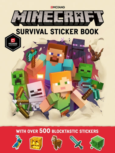 Minecraft Survival Sticker Book : An Official Minecraft Book from Mojang-9781405288552