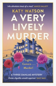 SIGNED COPY A Very Lively Murder by Katy Watson (Author) Hardback