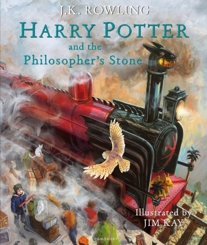 Harry Potter and the Philosopher's Stone : Illustrated Edition-9781408845646