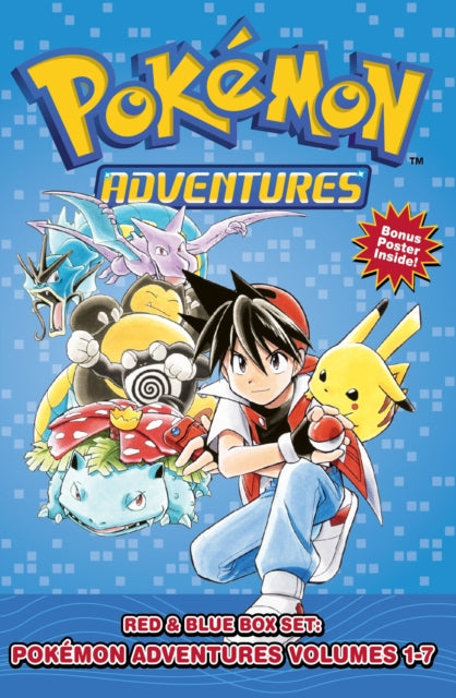 Pokemon Adventures Red & Blue Box Set (Set Includes Vols. 1-7) : 1-9781421550060