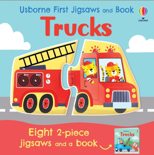Usborne First Jigsaws and Book: Trucks-9781474997997