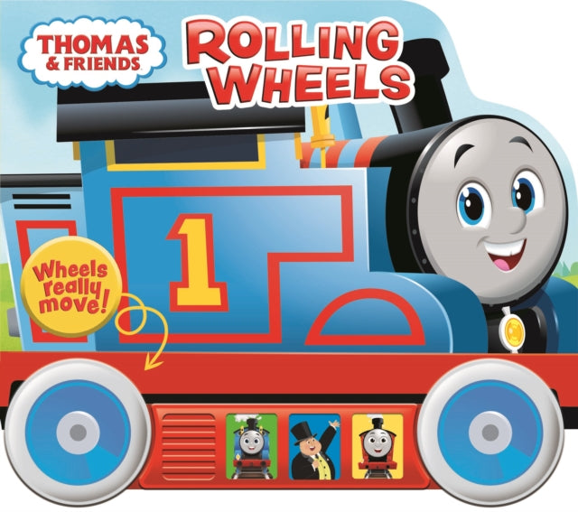 Thomas The Tank Engine Rolling Wheels Little Vehicle Sound Book-9781503772809