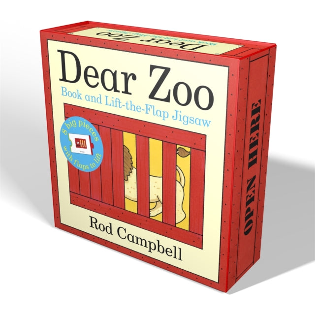 Dear Zoo Book and Lift-the-Flap Jigsaw Puzzle-9781529074710