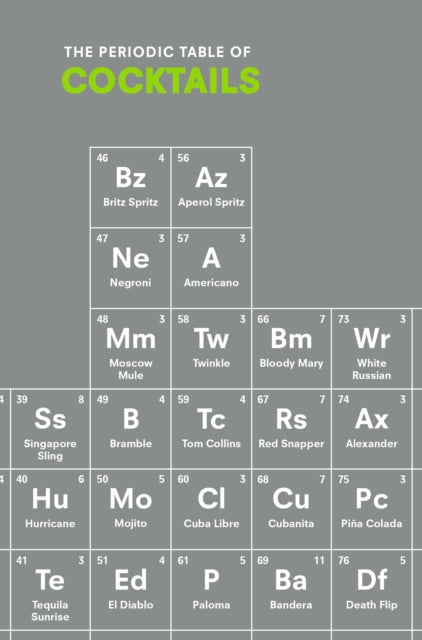 The Periodic Table of COCKTAILS-9781529937695