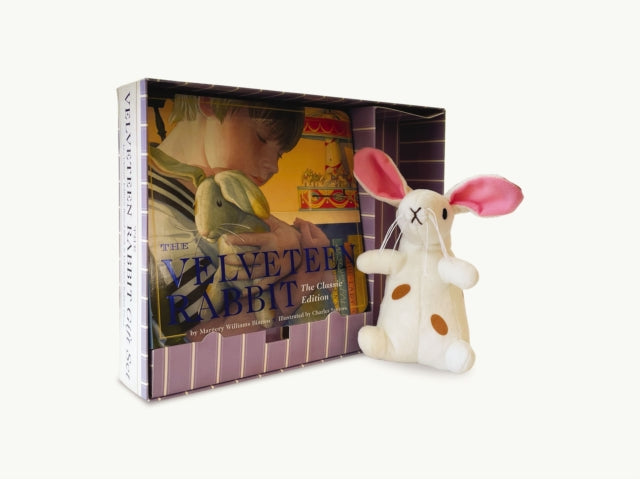 The Velveteen Rabbit Plush Gift Set : The Classic Edition Board Book + Plush Stuffed Animal Toy Rabbit Gift Set-9781604339871