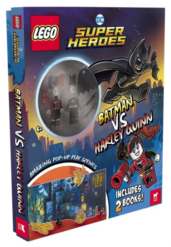 LEGO® DC Super Heroes™: Batman vs. Harley Quinn (with Batman™ and Harley Quinn™ minifigures, pop-up play scenes and 2 books)-9781780559520