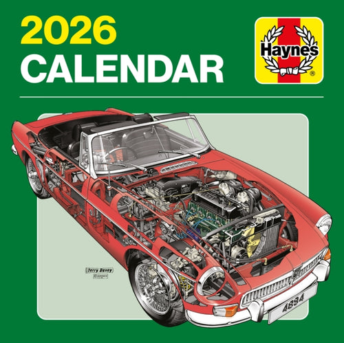 Haynes Calendar 2026-9781785219429