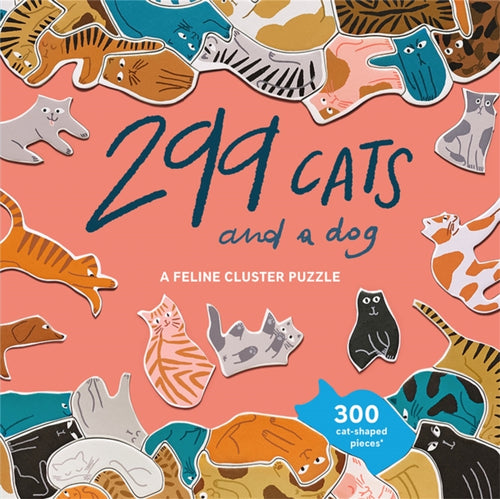 299 Cats (and a dog) : A Feline Cluster Puzzle-9781786276582