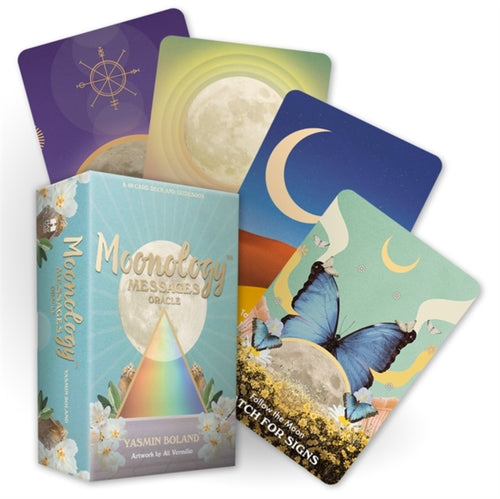 Moonology™ Messages Oracle : A 48-Card Deck and Guidebook-9781788177689