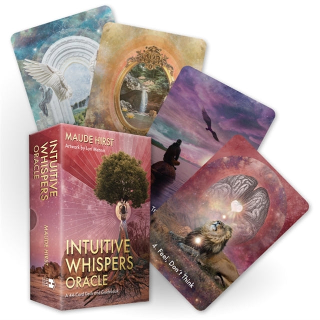 Intuitive Whispers Oracle : A 44-Card Deck and Guidebook-9781788179225