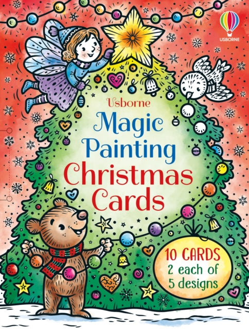 Magic Painting Christmas Cards by Abigail Wheatley