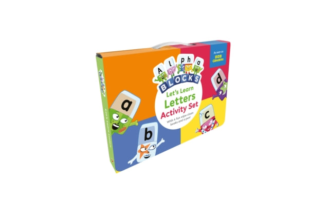 Alphablocks Let's Learn Letters Wipe-Clean Activity Set-9781802632606