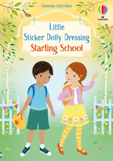 Little Sticker Dolly Dressing Starting School-9781805077459