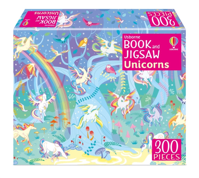 Usborne Book and Jigsaw Unicorns-9781805077893