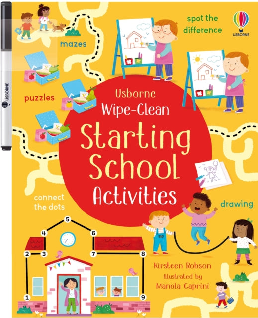 Wipe-Clean Starting School Activities-9781835403495