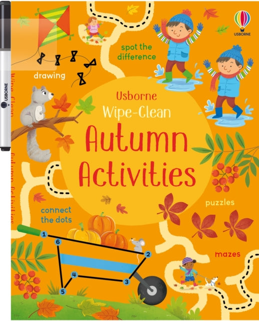 Wipe-Clean Autumn Activities-9781835408780