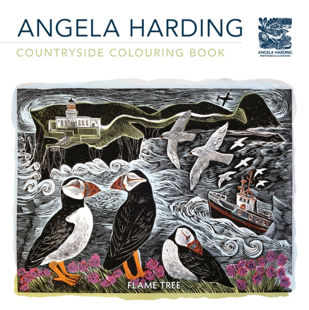 Countryside (Angela Harding) Colouring Book-9781835622933