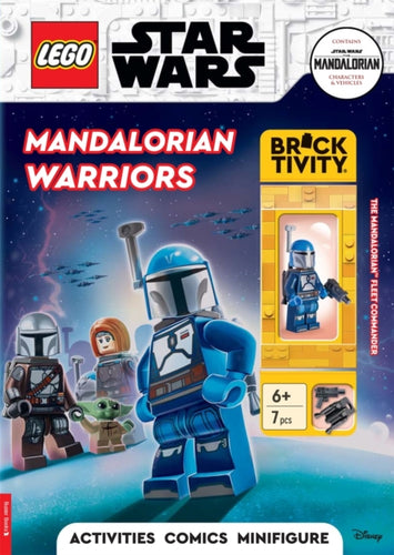 LEGO® Star Wars„¢: Mandalorian Warriors Activity Book (with Mandalorian Fleet Commander LEGO minifigure)-9781837250035