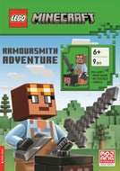 LEGO® Minecraft®: Armoursmith Adventure Activity Book (with Armoursmith minifigure and accessories)-9781837250776