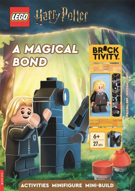 LEGO® Harry Potter„¢: A Magical Bond Activity Book (with Luna Lovegood„¢ minifigure and Thestral mini-build)-9781837250813