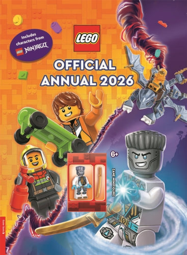 LEGO® Books. Official Annual 2026 (with Zane LEGO NINJAGO® minifigure)-9781837251100