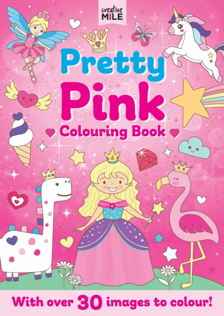 Pretty Pink Colouring Book-9781923286504