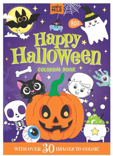 Happy Halloween Colouring Book-9781923286887