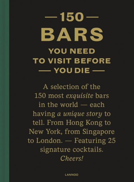 150 Bars You Need to Visit Before You Die-9789401486194