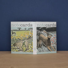 Charger l'image dans la galerie, Shooting Stars &amp; Look Out Hares by Angela Harding Pack of 10 Notecards &amp; Envelopes
