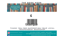 Load image into Gallery viewer, Book Nook Gift Card for Adults
