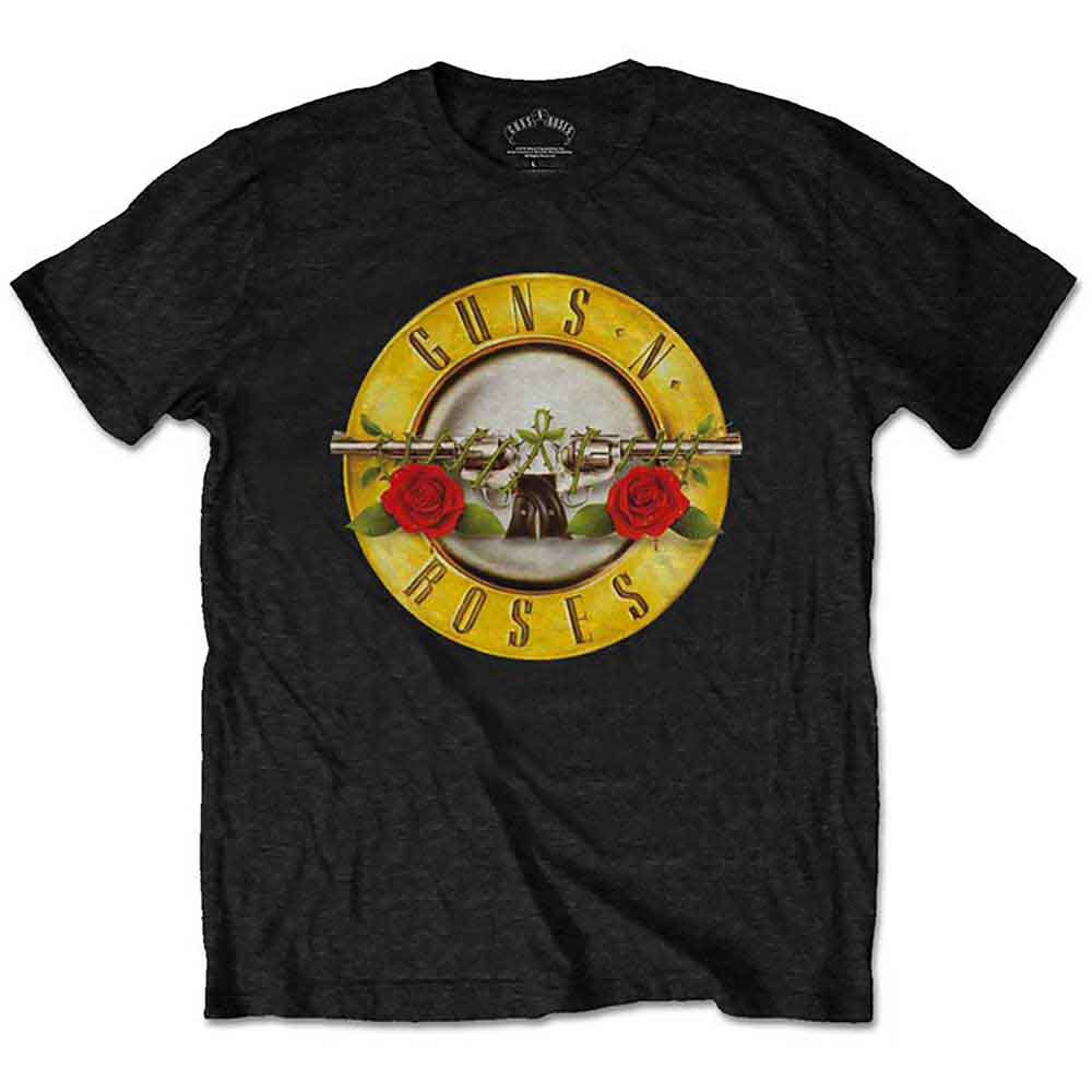 Guns N' Roses Kids Licensed T-Shirt  Classic Logo (Black) (7-8Years)