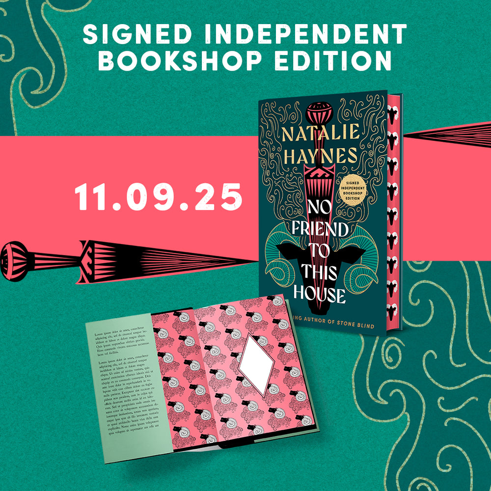 SIGNED SPRAYED EDGE EDITION No Friend to This House by  Natalie Haynes