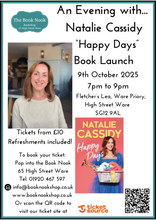 Load image into Gallery viewer, Ticket: An Evening with...  Natalie Cassidy 9th of October 2025 Book Launch: &quot;Happy Days&quot; Tickets from £10
