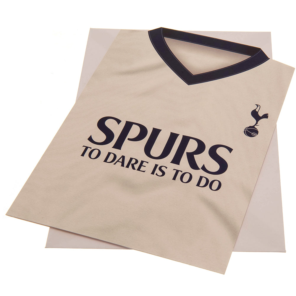 Spurs Shirt Card: Blank