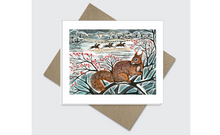 Charger l&#39;image dans la galerie, A Winter&#39;s Tail by Angela Harding Blank Card With Envelope
