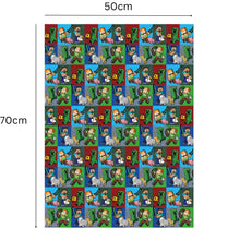 Load image into Gallery viewer, Minecraft 2 Sheets &amp; 2 Tags Wrapping Paper The Book Nook
