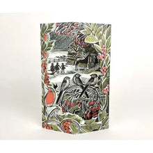 Load image into Gallery viewer, Holly Hedge &amp; Home by Angela Harding Concertina Greeting Card and Envelope
