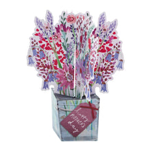 Load image into Gallery viewer, Pop Up Mother's Day Card - 3D Floral Bouquet Design The Book Nook
