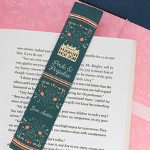 Load image into Gallery viewer, The Reading Room Pride &amp; Prejudice PU Bookmark
