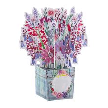 Load image into Gallery viewer, Pop Up Mother's Day Card - 3D Floral Bouquet Design The Book Nook

