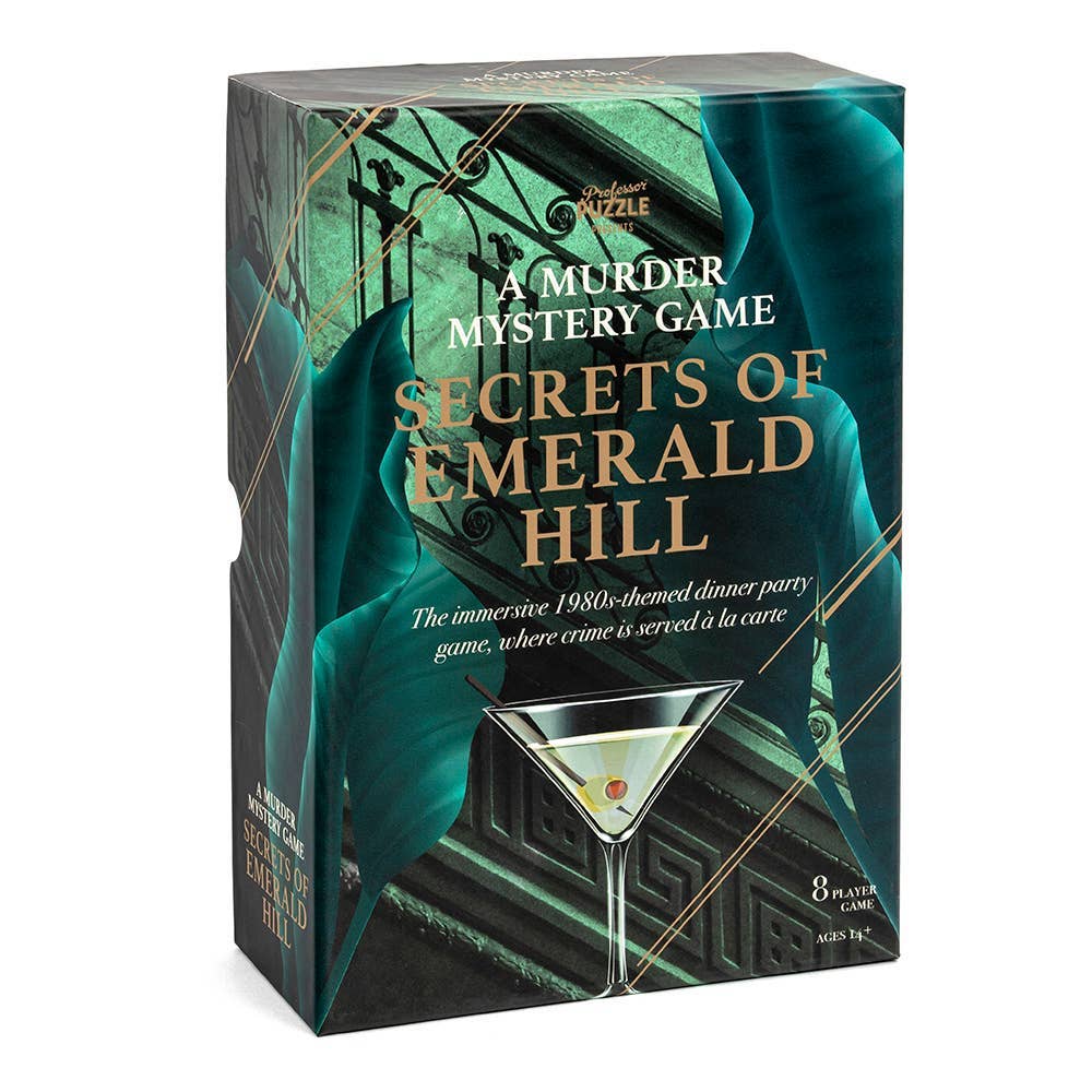 Murder Mystery: Secrets of Emerald Hill Dinner Party Game
