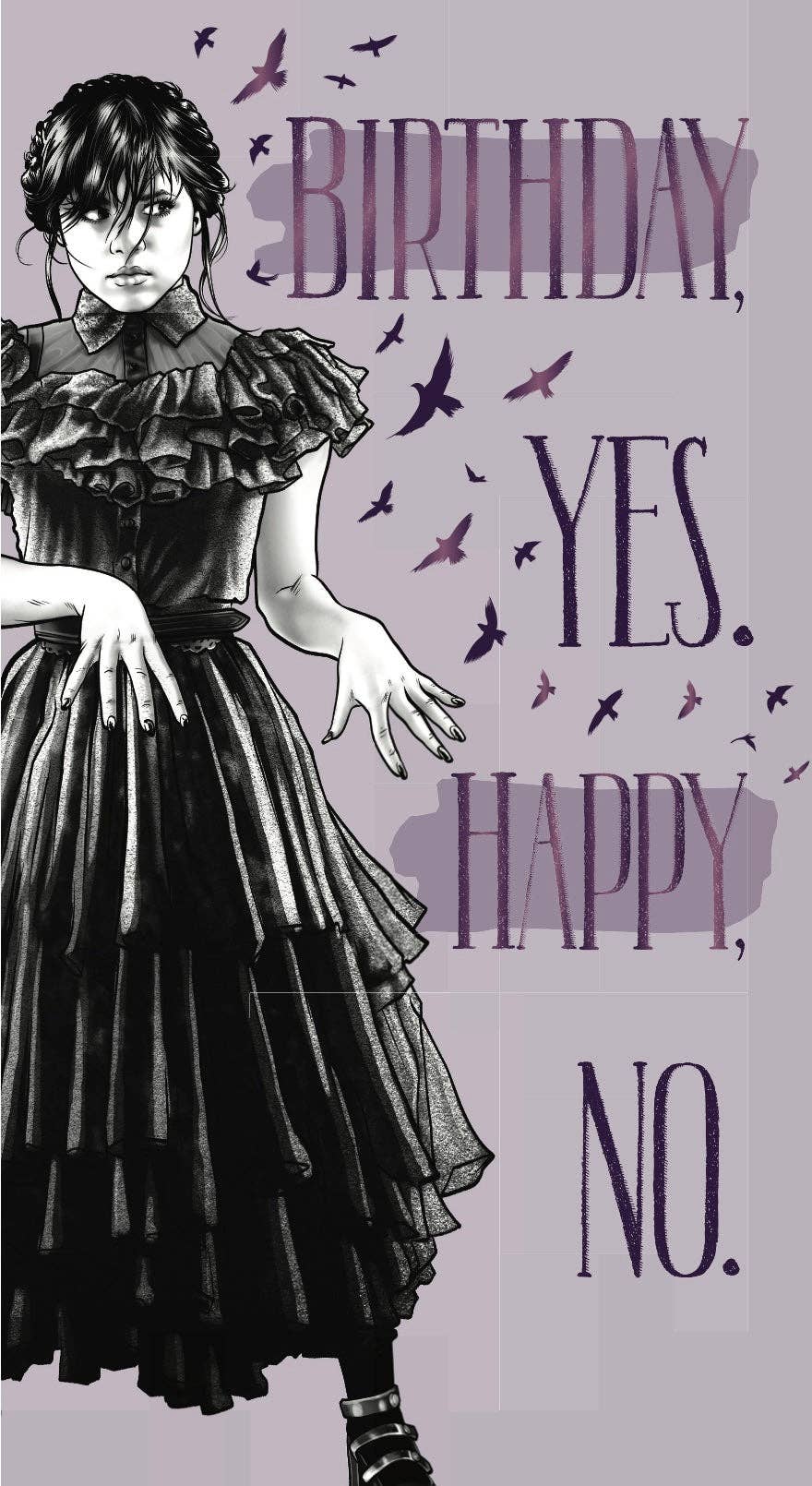 Wednesday Birthday Card