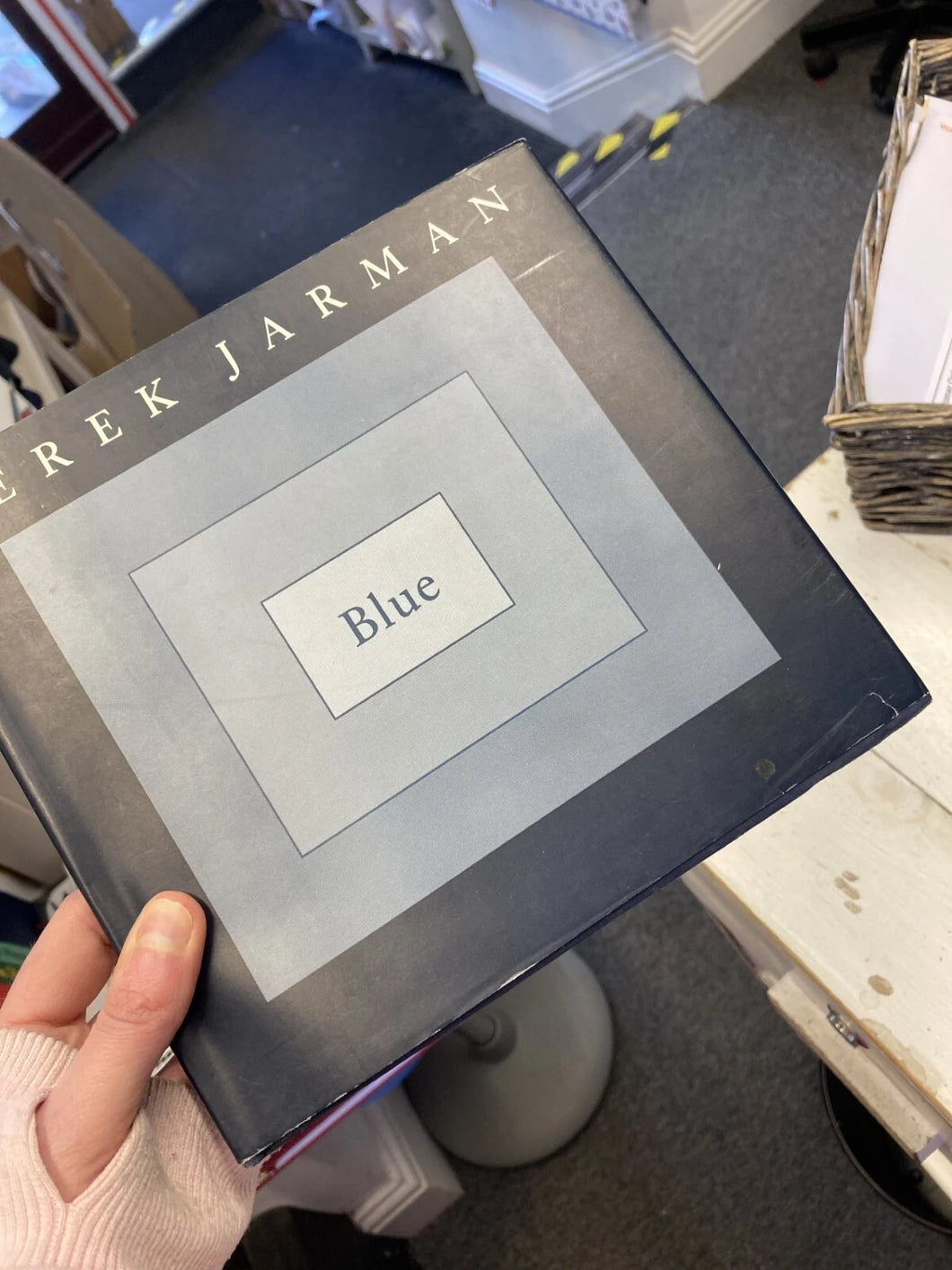 Blue: text of a film by Derek Jarman. LIMITED FIRST EDITION 1994 hardcover