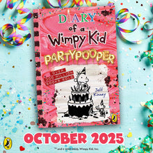 Load image into Gallery viewer, SIGNED COPY Partypooper: Diary of a Wimpy Kid Book 20 by Jeff Kinney
