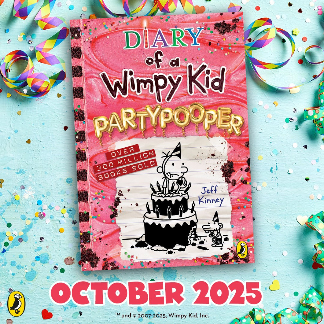 Partypooper: Diary of a Wimpy Kid Book 20 by Jeff Kinney