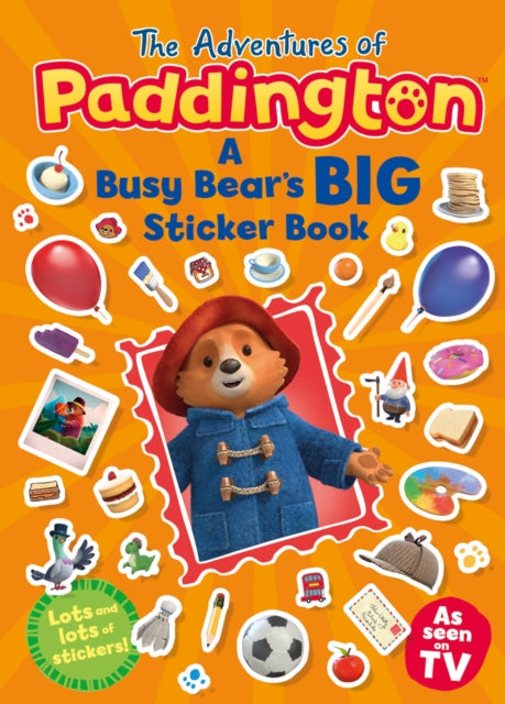 The Adventures of Paddington: A Busy Bear's Big Sticker Book-9780008420871